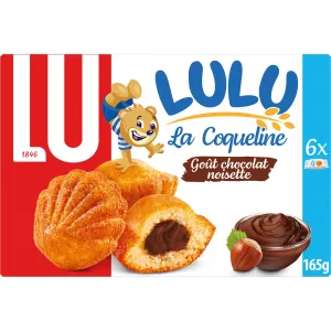 Gâteaux chocolat noisette 165g - LU