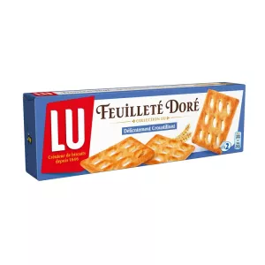 Biscotti Di Pasta Sfoglia Dorata, 125g - LU