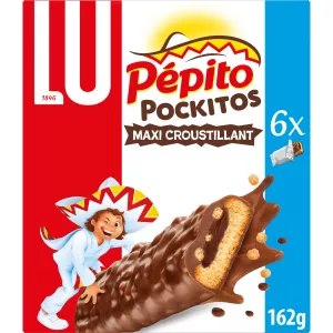 Pépito Pockitos maxi croustillant x6 162g - LU