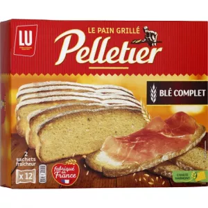 Bánh mì nướng nguyên cám 500g - PELLETIER