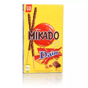 Mikado Milchschokolade/Wildleder 70g - IE
