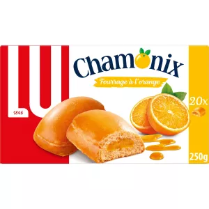 Chamonix Fourrés Aux Oranges 250g - LU