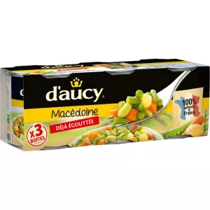 Macedoine Egouttee 3x140g