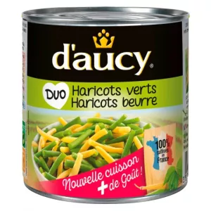 Groene bonen en boter; 225g - D'AUCY