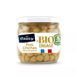 Ssa Organic Chickpea Jar 215g
