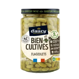 Bien Cultives Flageolets, 380g - D'AUCY