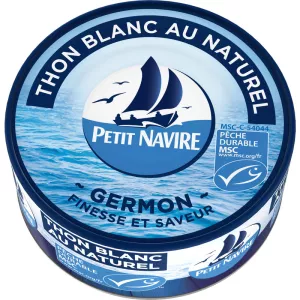 Thon Blanc Naturel, 112g - PETIT NAVIRE