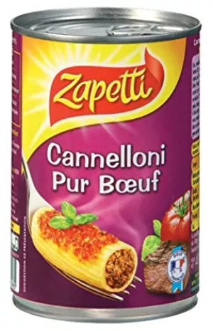 Canelone Pur Buf, 400g - ZAPETTI