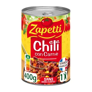 Fertiggericht Chili Con Carne Rindfleisch 400g - Zapetti