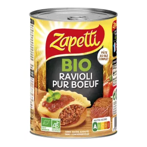 Raviolis Pura De Carne Ecológica 400g - ZAPETTI