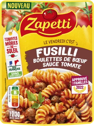 Fusilli Boulette, 300g - ZAPPETI