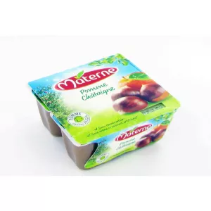 Hỗn hợp táo và hạt dẻ 4x100g - MATERNE