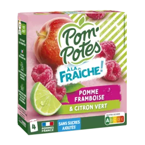 4x90g PP POM Framb Citr Vert - POM' POTES