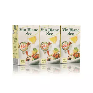 Vinho Branco Seco Ideal para Cozinhar, 11°, 3x25cl