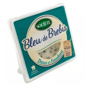 Queso Azul de Oveja Blando y Fundente 110g - SOCIETE