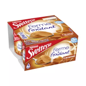 Yaourt caramen 4x125g - SVELTESSE
