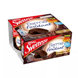 Yaourt chocolat noir 4x125g - SVELTESSE