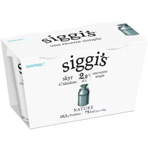 Skyr Naturaleza 0% Mg 2x140g - Siggi's
