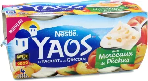 Griechischer Joghurt Pfirsichstücke - NESTLÉ
