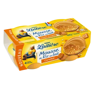 Ll Mous Riz Lait Cara 4x80g
