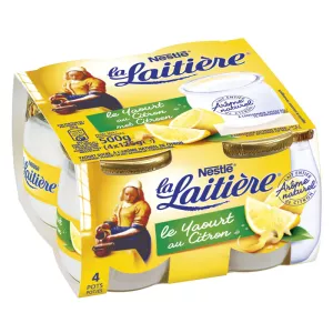 Sữa chua vị chanh 4x125g - La LaitiÈre