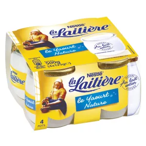 Yauort Nature 4x125g - LA LAITIÈRE