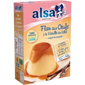 Bánh Flan Đảo Hương Vani, 250g - ALSA