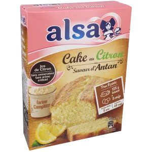 Préparation cake au citron 275g - ALSA
