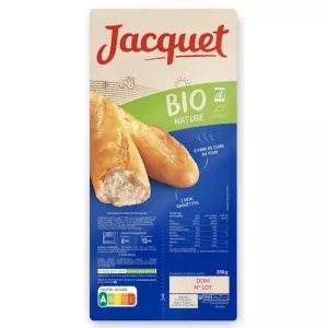 Halbbaguettes Nat Bio X2 250g