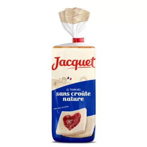 Pain de mie sans Mie Nature 475g - JACQUET