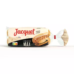 Hot Dog Max X4 340g - JACQUET