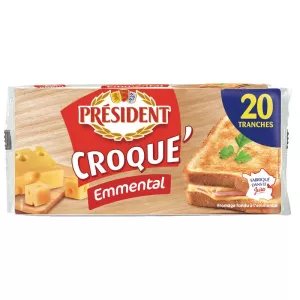 Croq.emmental 20t 18% 340g - PRÉSIDENT