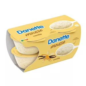Danette Mousse Vanille 60g X4