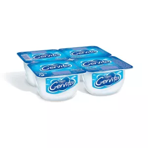زبادي جيرفيتا طبيعي 4x100 جرام - Danone