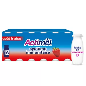 Strawberry drinking yogurt -ACTIMEL