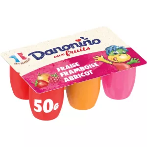 Danonino Panache Di Frutta 6x50g