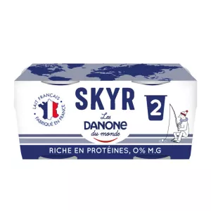 Skyr Natureza 0% Mg 2x140g - Danone