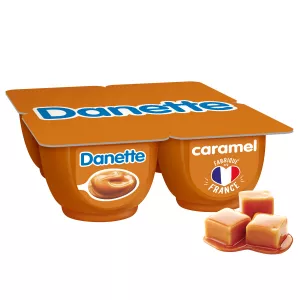 دانيت كاراميل 4x125g