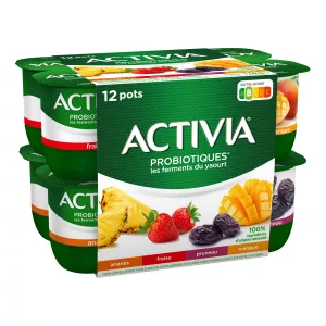 Activia Fruits Panache 12x125g