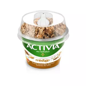 Iogurte muesli de amêndoas; quinoa e sementes de chia - ACTIVIA