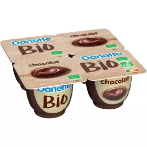 Danette Chocolat Bio 4x95g
