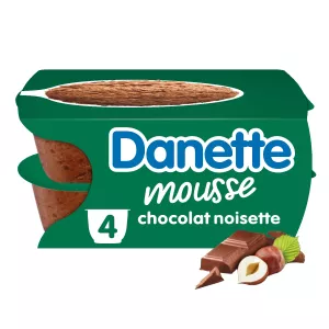 Danette Mousse Noisette 4x60g