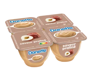 4x125g Saveur Praline Danette