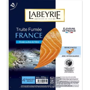 Truite Fume France 3/4tr 120g