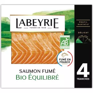 Saumon Fume Bio 4tr 120g