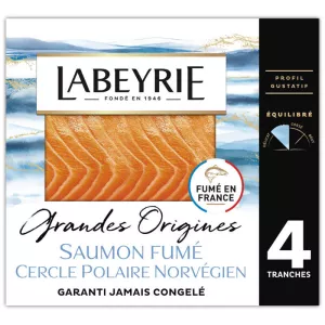 Saumon Fume Norvege 4t 130g