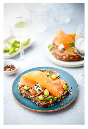 Salmone affumicato scozzese 4tr 120g - LABEYRIE