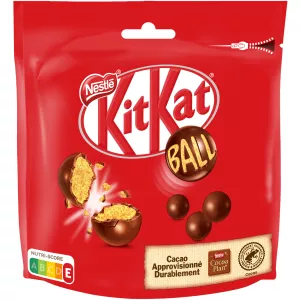Mipira ya chokoleti ya maziwa 140g - KITKAT