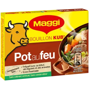 Bouillon KUB bœuf x8 - MAGGI