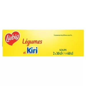 Suppengemüse und Kiri 2x30cl - LIEBIG